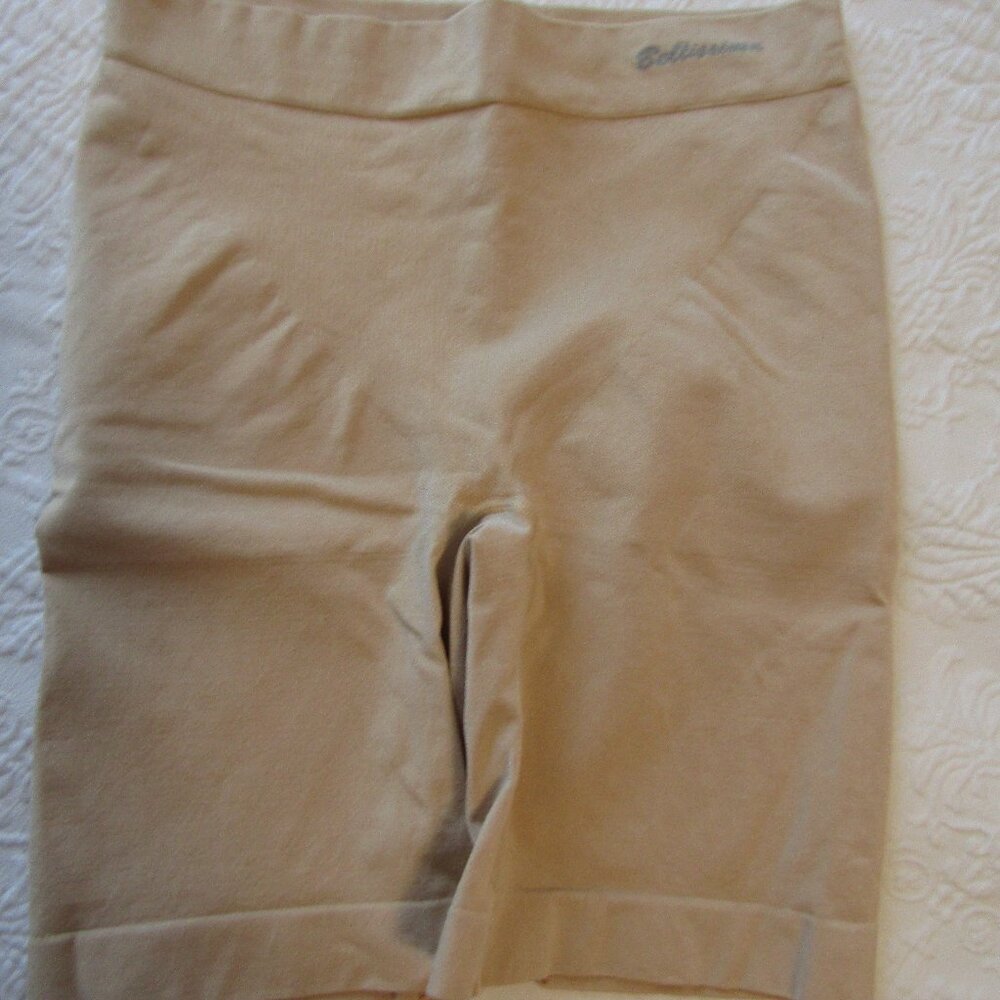 BELLISSIMA Nude Color Long Thigh & Hip Shaper--L/XL/Large--NWOB